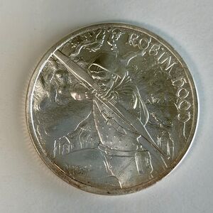 Robin Hood 1 oz .999 Silver Round – Medieval Legends – BU – In Sleeve